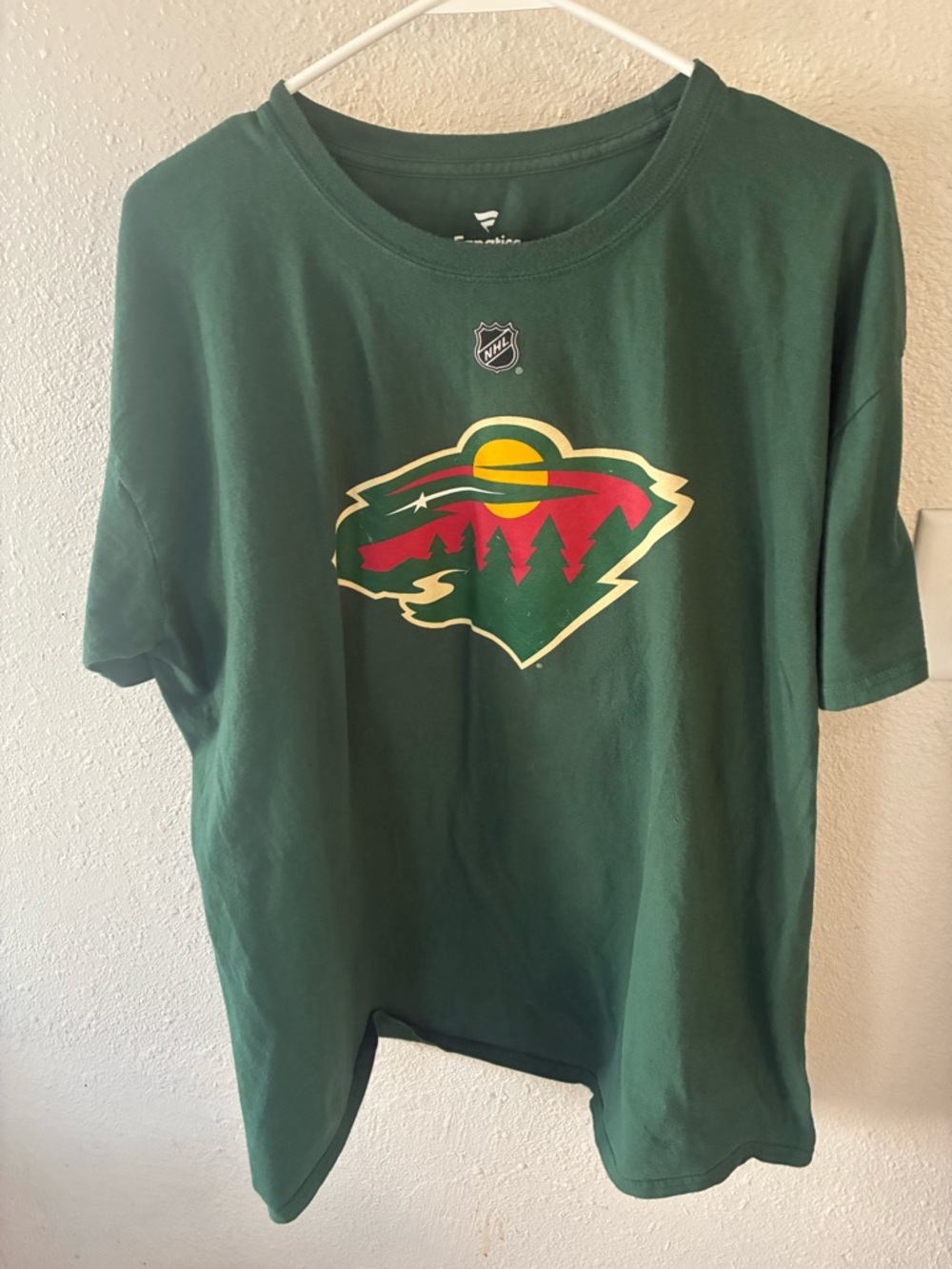 NHL Minnesota Wild Hockey Fiala 22 Tee Shirt